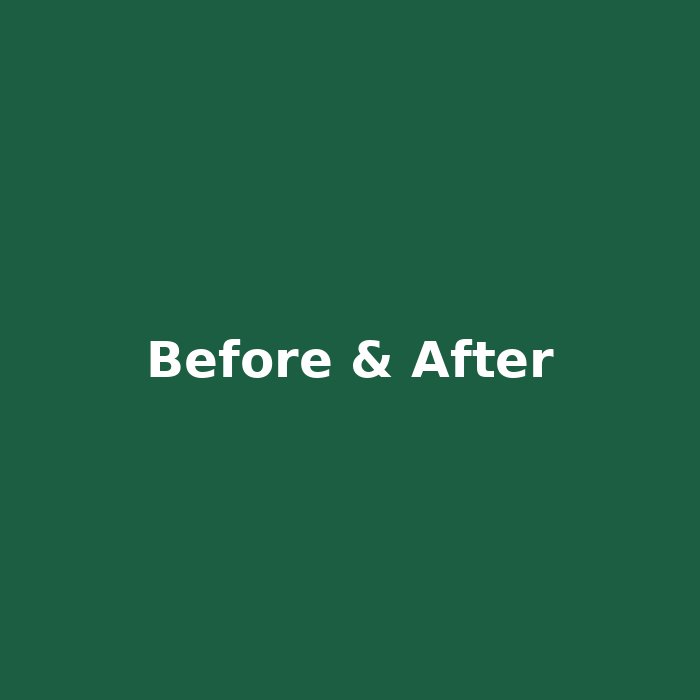 Before and after move-out cleaning